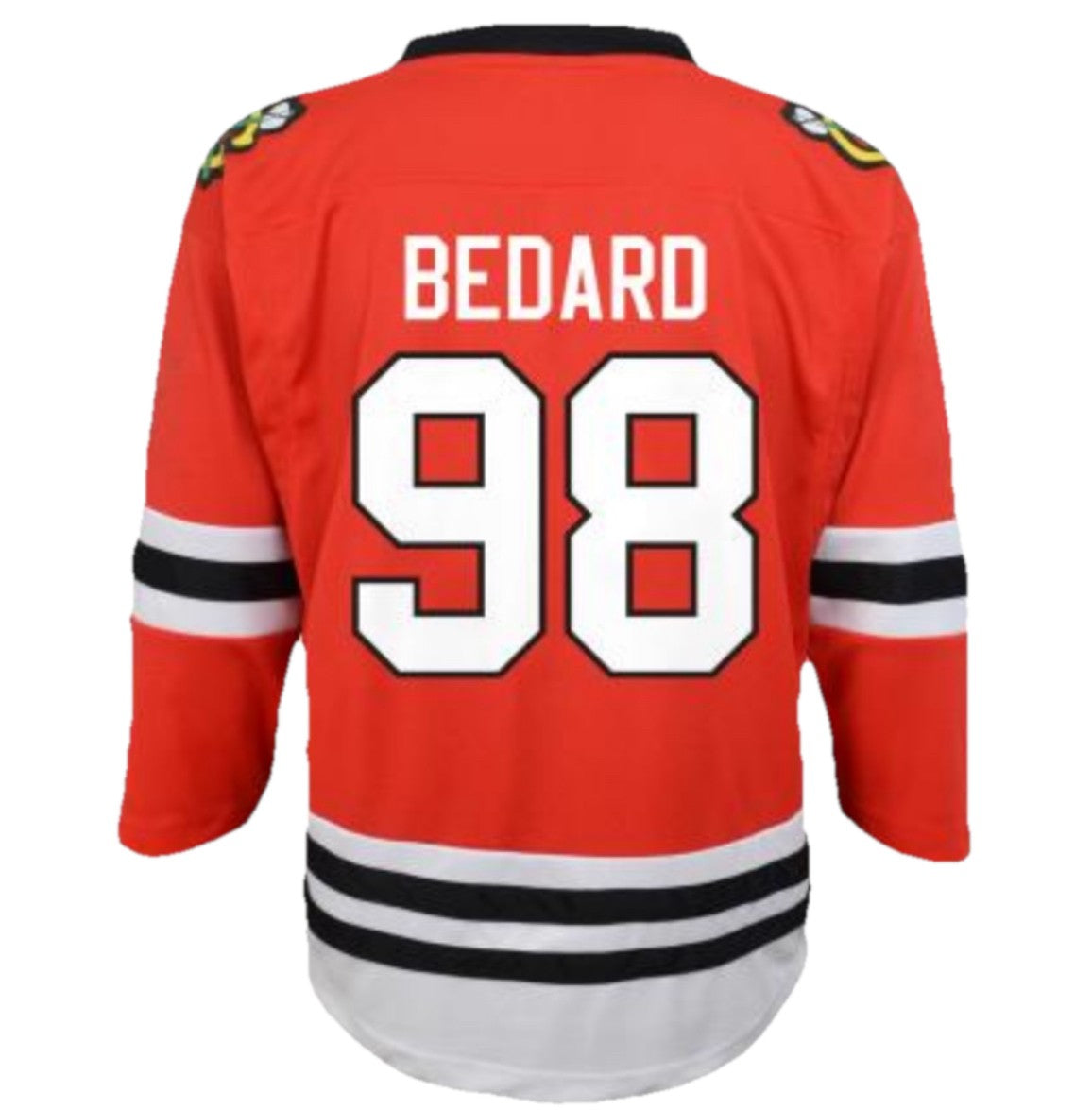 Youth Chicago Blackhawks Connor Bedard Outerstuff Red Replica Home Jersey