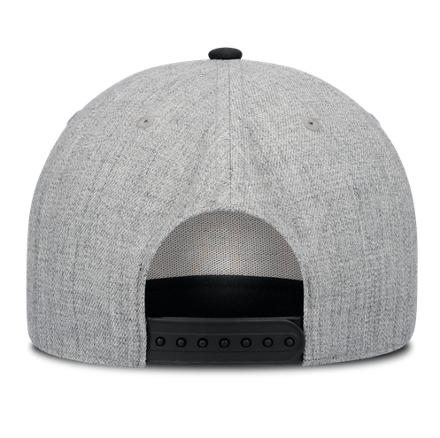 Boston Bruins Fanatics Heather Gray DSG A-Frame Snapback Adjustable Hat