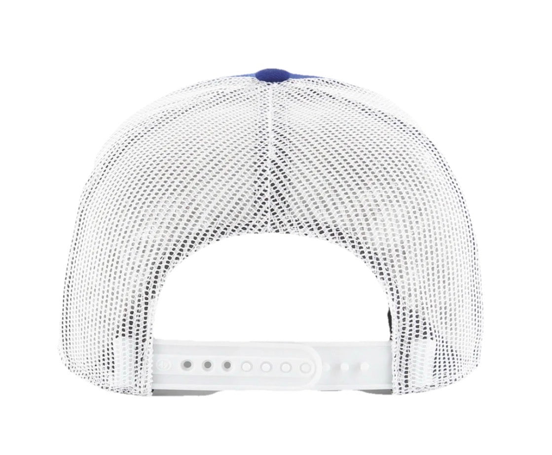 New York Knicks '47 Brand Blue 2026 Championship Trucker Snapback Hat