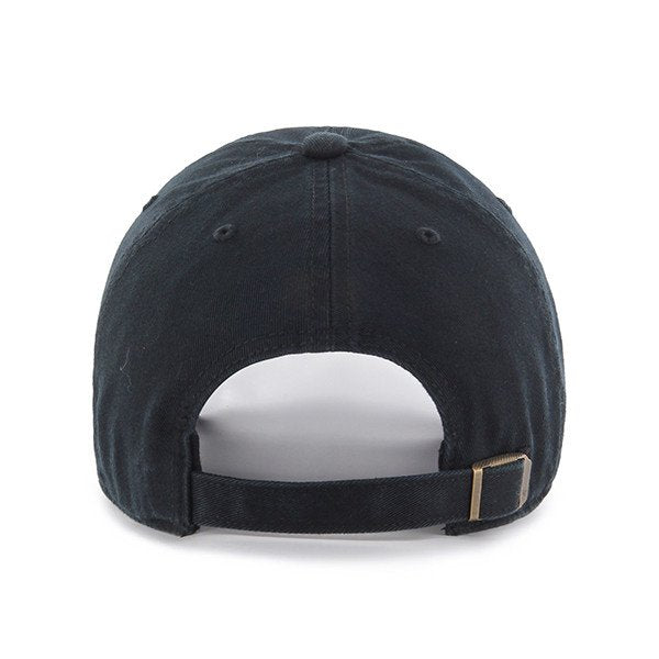 Chicago Cubs '47 Brand Black Clean Up Adjustable Dad Hat