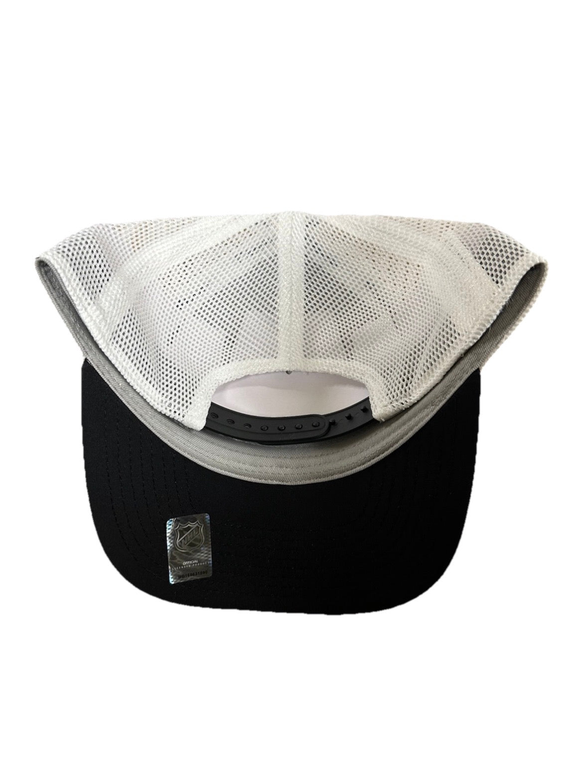 Boston Bruins Fanatics Heather Gray DSG Trucker Snapback Adjustable Hat