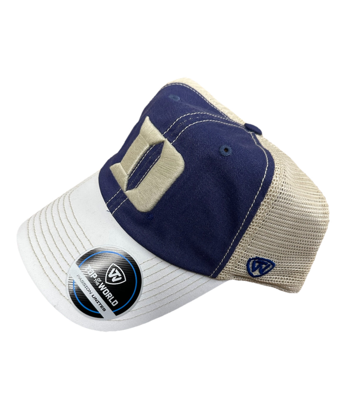 Duke Blue Devils Top of the World Blue Off Road Trucker Snapback Hat