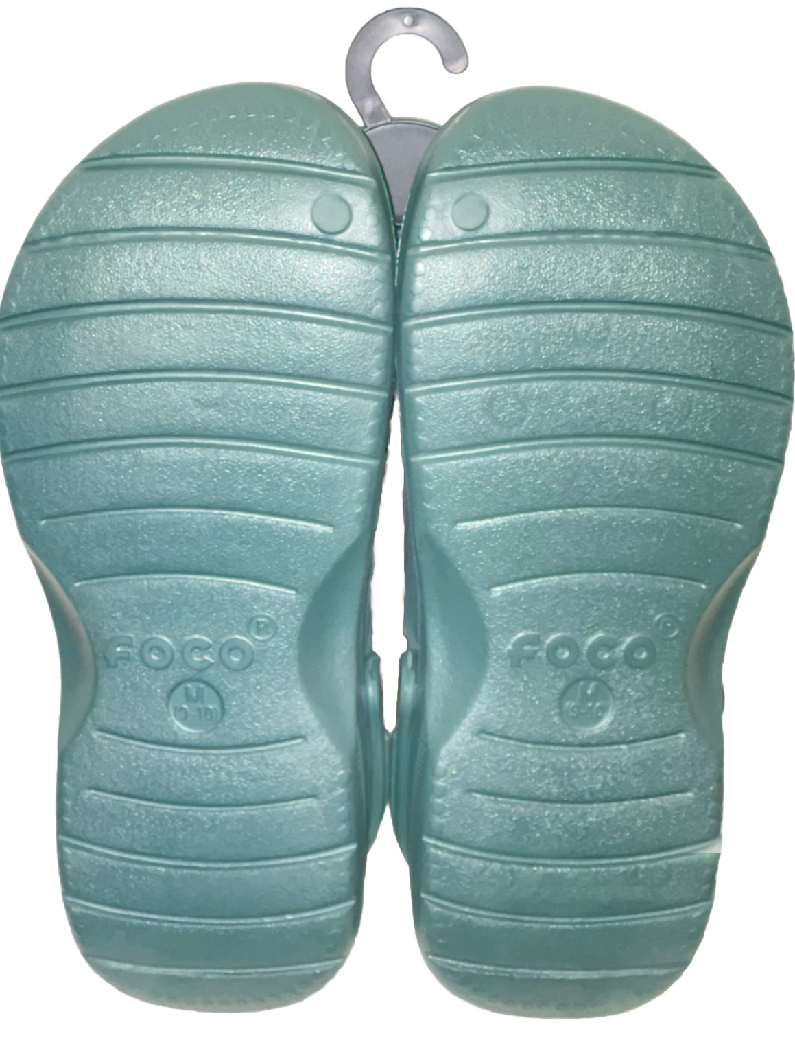 Green Bay Packers FOCO Brand Green Men's Big Logo Solid Clog With Strap