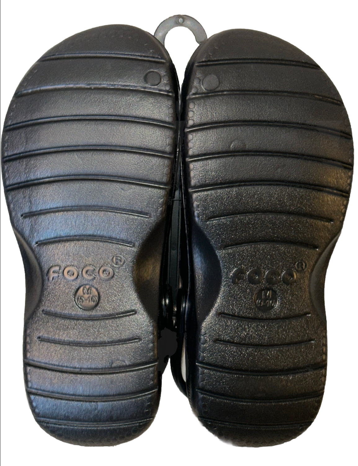 Pittsburgh Steelers FOCO Brand Black Men's Big Logo Solid Clog With Strap