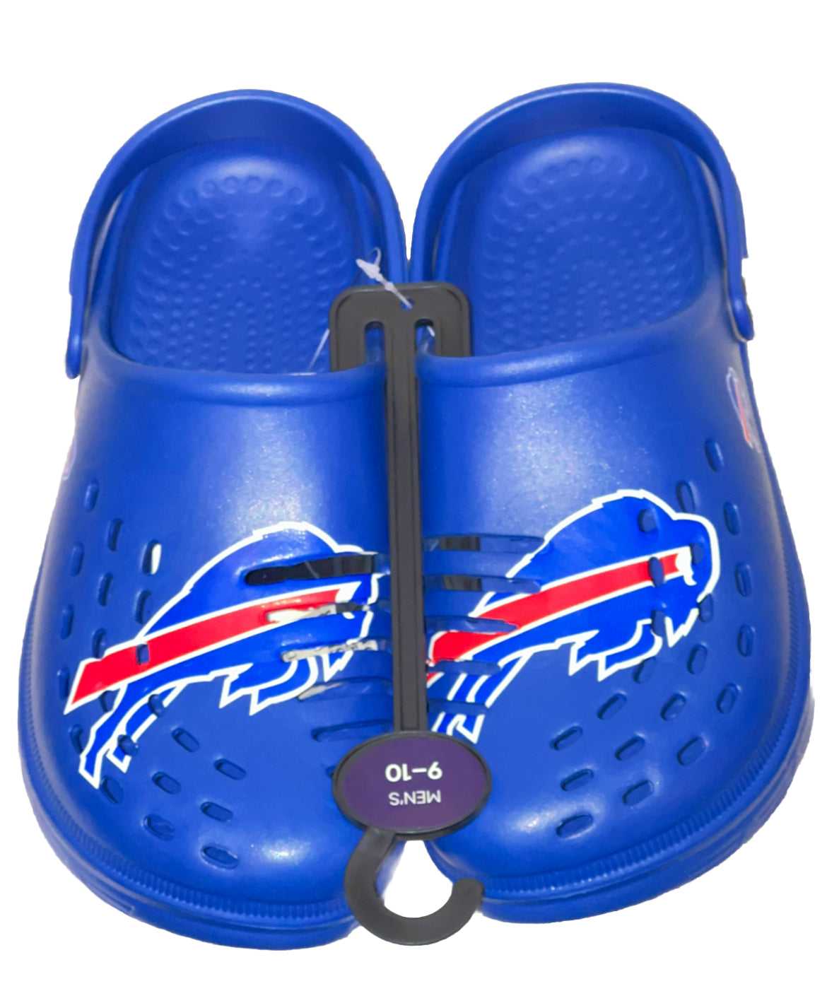 Buffalo Bills FOCO Brand Blue Men's Big Logo Solid Clog With Strap