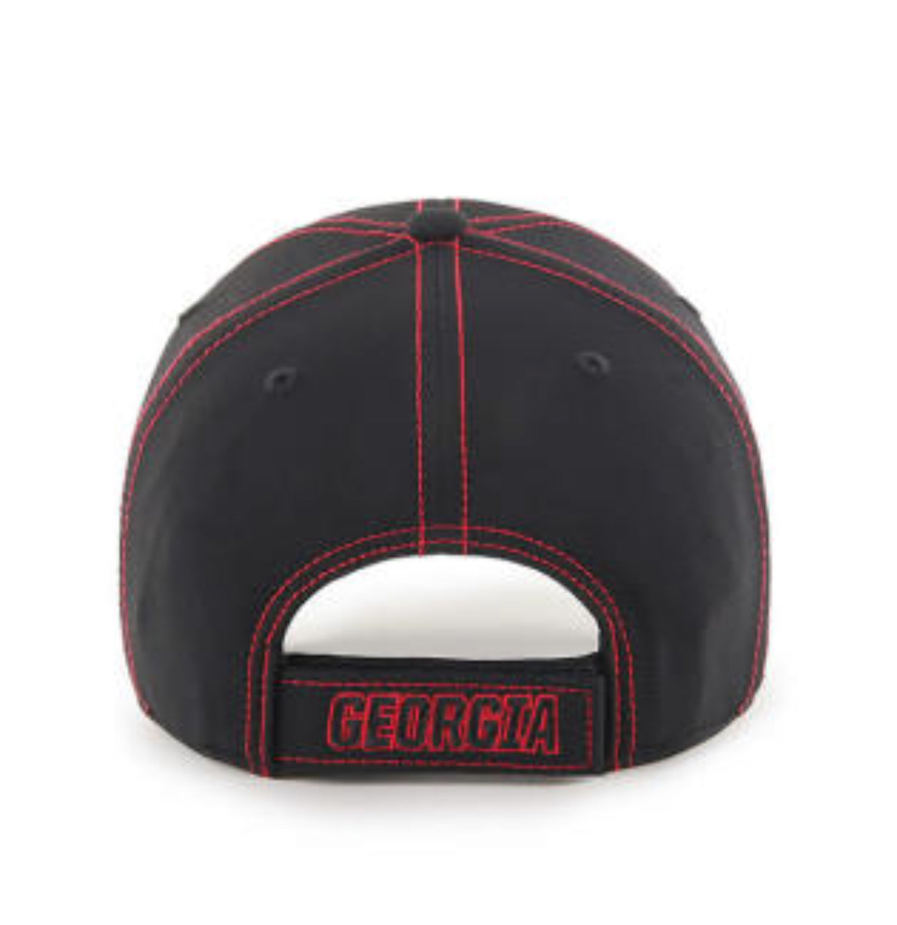 Georgia Bulldogs '47 Brand Black Battalion MVP Adjustable Hat