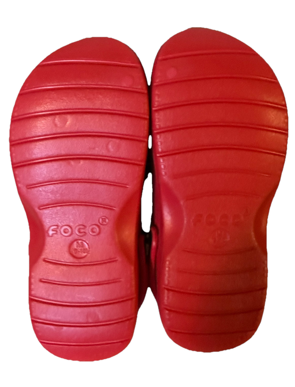 Philadelphia Phillies FOCO Brand Red Men's Big Logo Solid Clog With Strap