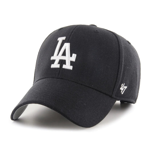 Los Angeles Dodgers '47 Brand Black MVP Adjustable Hat