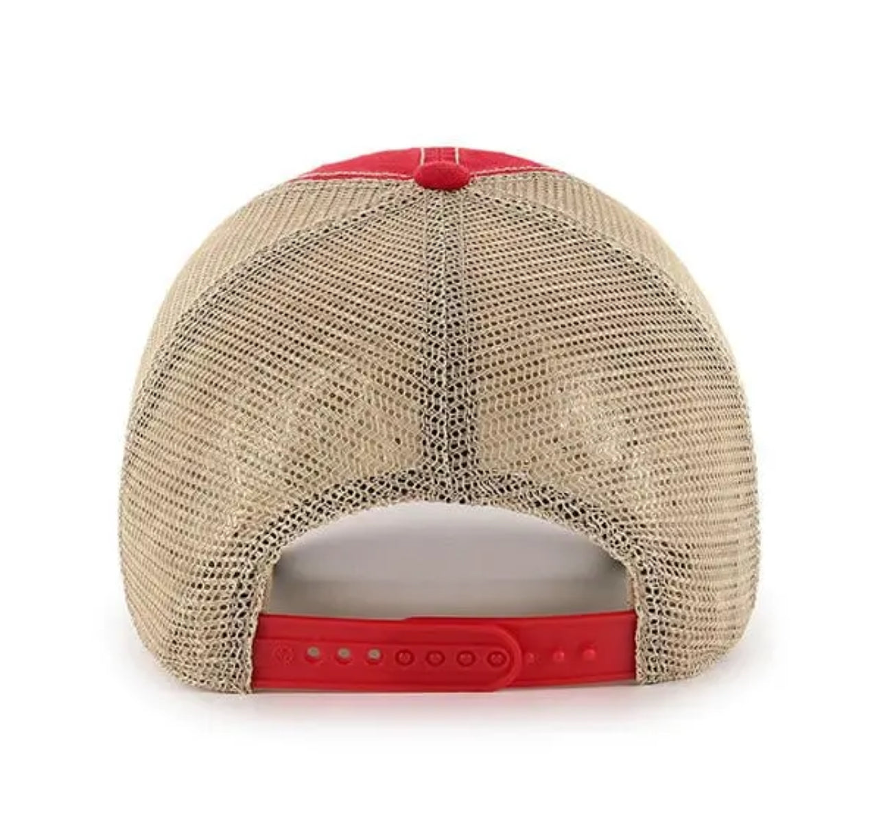Kansas City Chiefs '47 Brand Red Trawler Clean Up Adjustable Trucker Dad Hat
