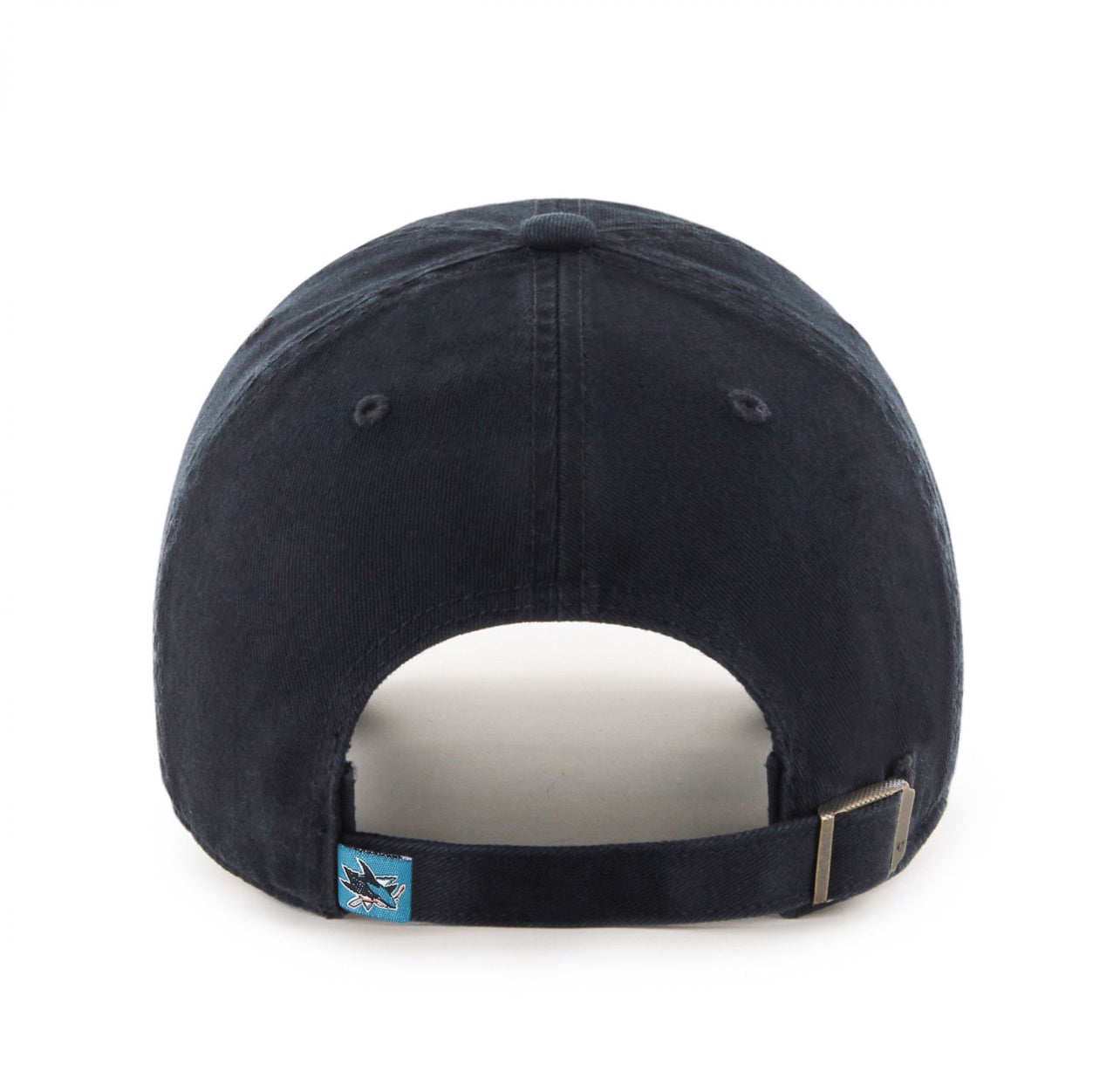 San Jose Sharks '47 Brand Black Clean Up Adjustable Dad Hat