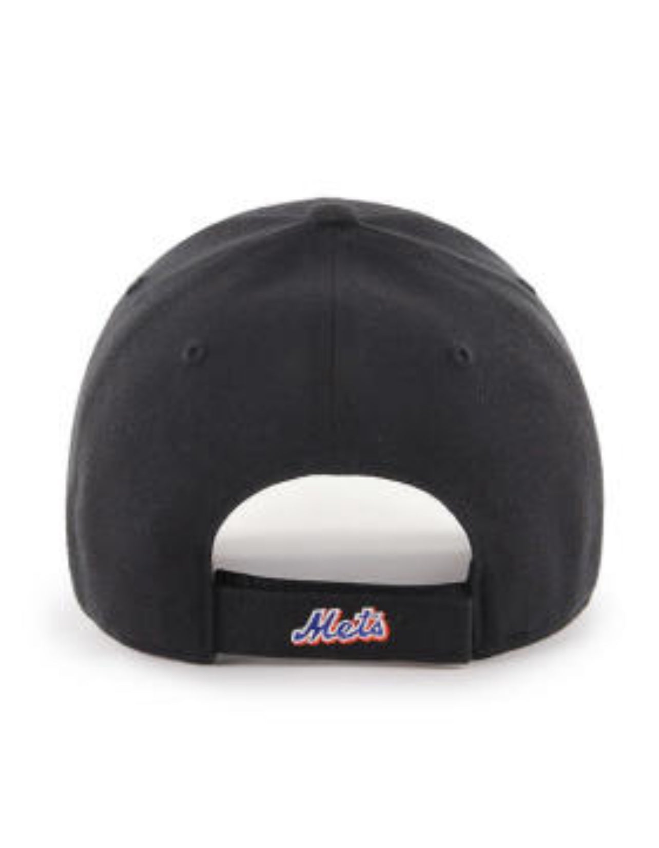 New York Mets '47 Brand Black Cooperstown MVP Adjustable Hat