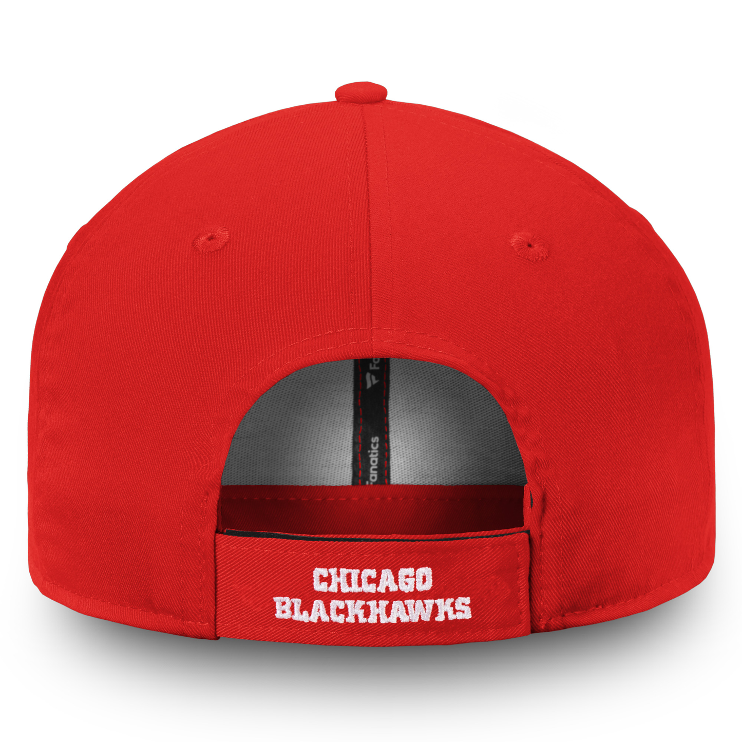 Chicago Blackhawks Fanatics Red Primary Logo Core Adjustable Hat