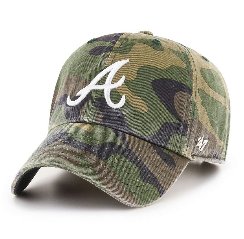 Atlanta Braves Camo Hat