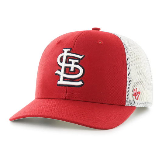 St. Louis Cardinals '47 Brand Red Trucker Adjustable Hat