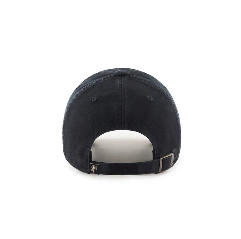Pittsburgh Penguins '47 Brand Black Clean Up Adjustable Dad Hat