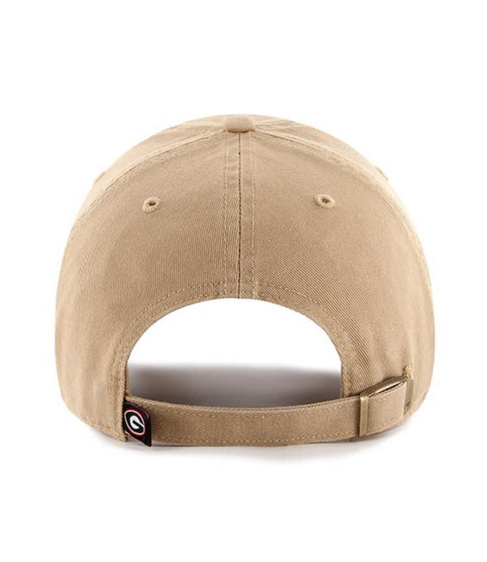 Georgia Bulldogs '47 Brand Khaki Clean Up Adjustable Dad Hat