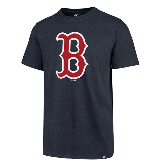 Boston Red Sox '47 Brand Navy Blue Imprint Club T-Shirt