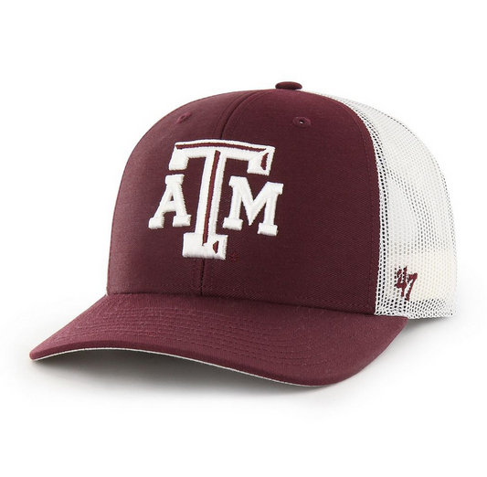 Texas A&M Aggies '47 Brand Maroon Trucker Snapback Adjustable Hat