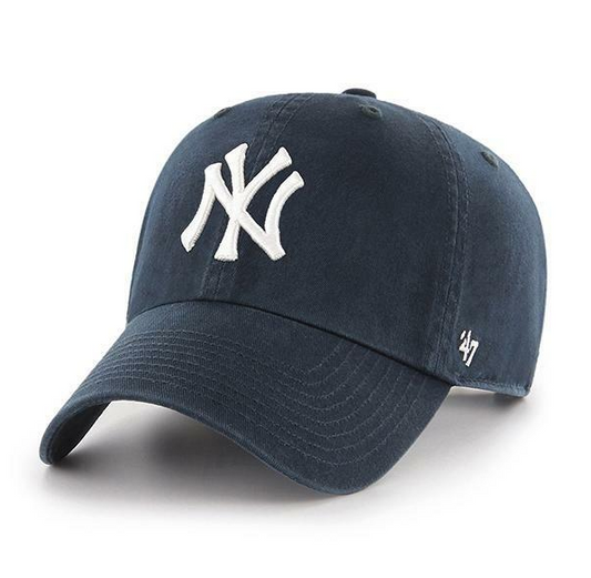 New York Yankees '47 Brand Navy Blue Clean Up Adjustable Dad Hat