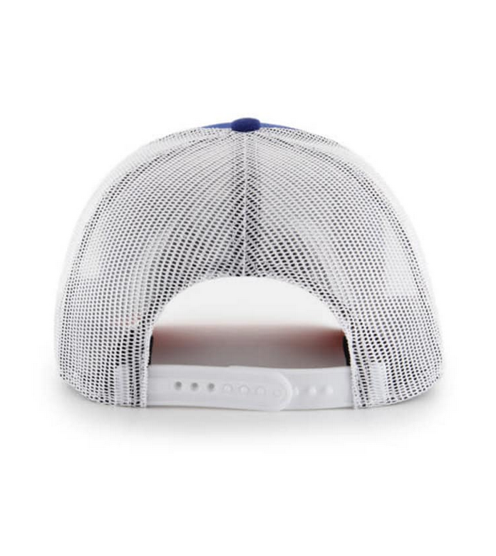 Edmonton Oilers '47 Brand Blue Trucker Snapback Adjustable Hat