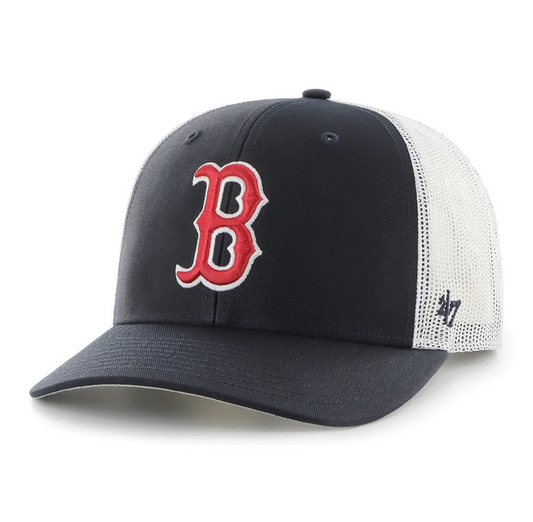 Youth Boston Red Sox '47 Brand Navy Blue Trucker Adjustable Hat