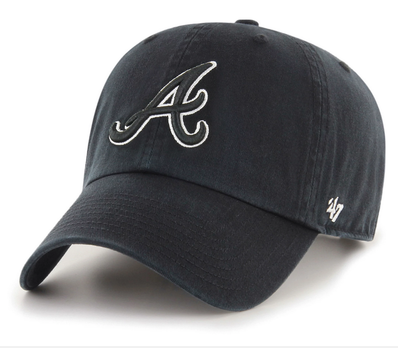 47 Brand / Men's Atlanta Braves Camoflage Clean Up Adjustable Hat
