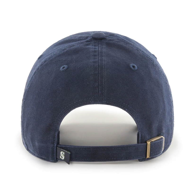 Seattle Mariners '47 Brand Navy Blue Clean Up Adjustable Dad Hat