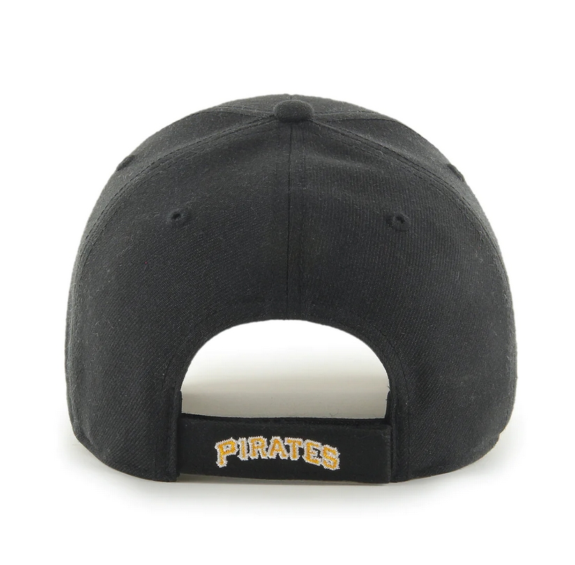 Pittsburgh Pirates '47 Brand Black MVP Adjustable Hat
