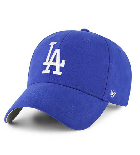 Youth Los Angeles Dodgers '47 Brand Blue MVP Adjustable Hat