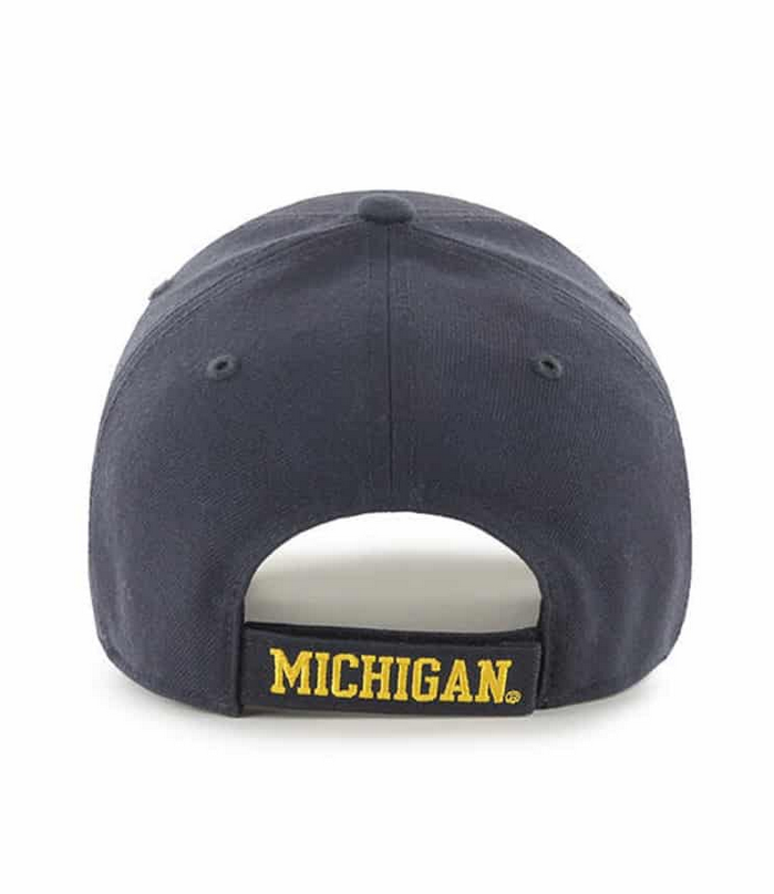 Michigan Wolverines '47 Brand Navy Blue Adjustable 47 MVP Hat