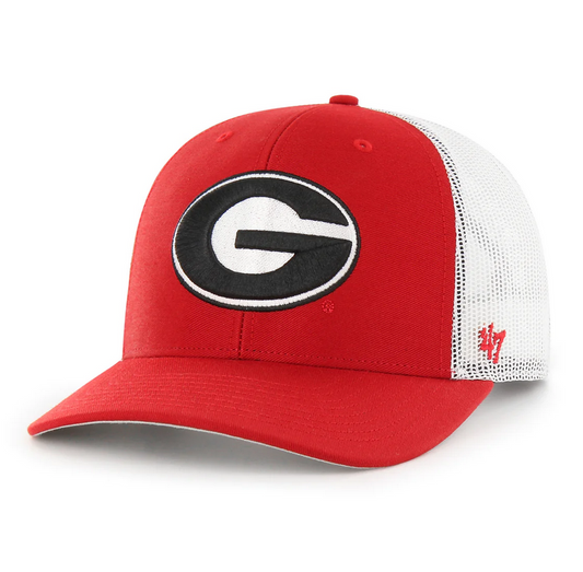 Georgia Bulldogs '47 Brand Red Trucker Snapback Adjustable Hat