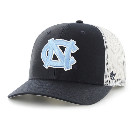 North Carolina Tar Heels '47 Brand Navy Blue Trucker Snapback Adjustable Hat