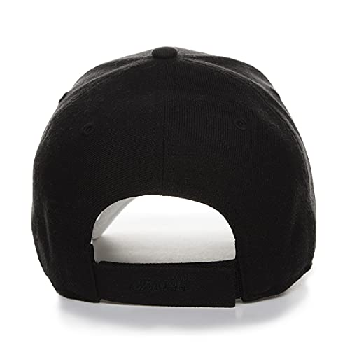 Montreal Expos '47 Brand Black On Black MVP Adjustable Hat