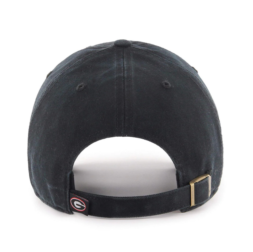 Georgia Bulldogs '47 Brand Black Clean Up Adjustable Dad Hat