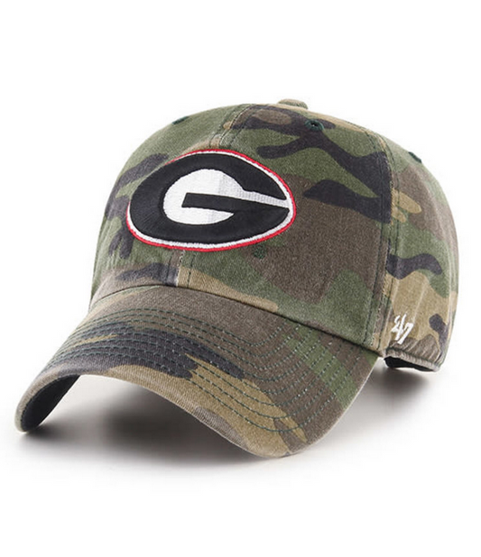 Georgia Bulldogs '47 Brand Camo Clean Up Adjustable Dad Hat