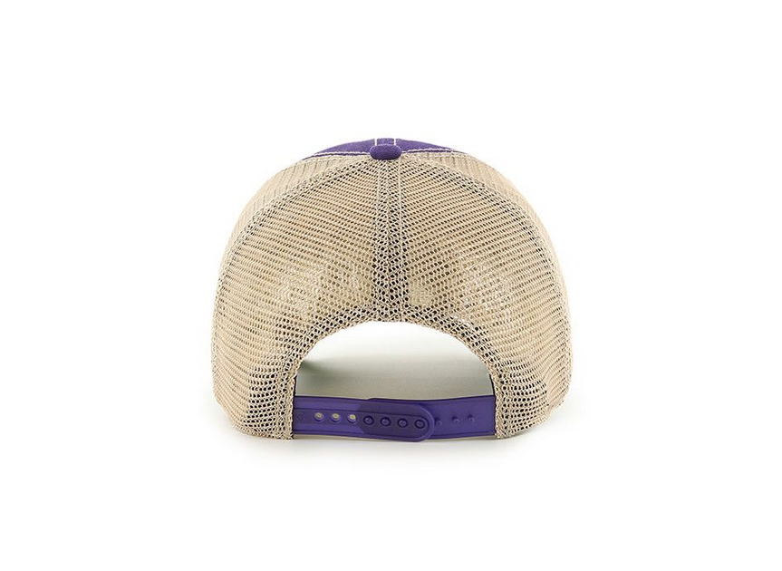 LSU Tigers '47 Brand Purple Trawler Clean Up Adjustable Trucker Dad Hat