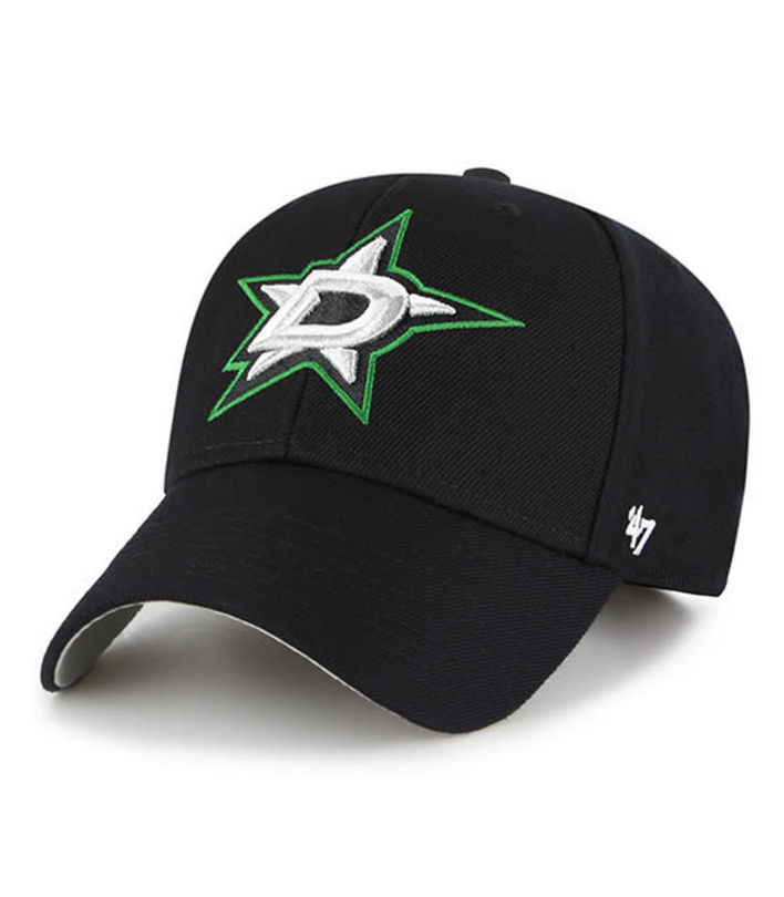 Dallas Stars '47 Brand Black Adjustable MVP Hat
