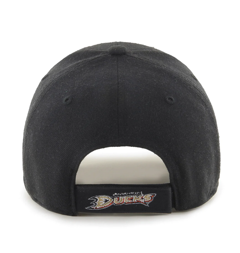 Anaheim Ducks '47 Brand Black Adjustable MVP Hat