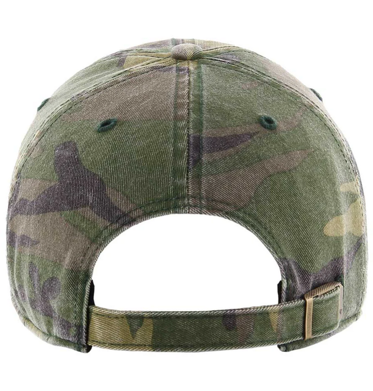 Anaheim Ducks '47 Brand Camo Clean Up Adjustable Dad Hat