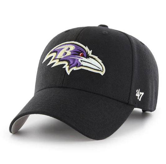 Baltimore Ravens '47 Brand Black Adjustable MVP Hat