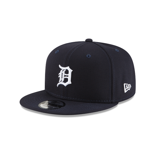 Detroit Tigers New Era Navy Blue 9Fifty MLB Snapback Adjustable Hat