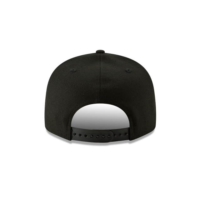 San Francisco 49ers New Era Black 9Fifty Snapback Adjustable Hat