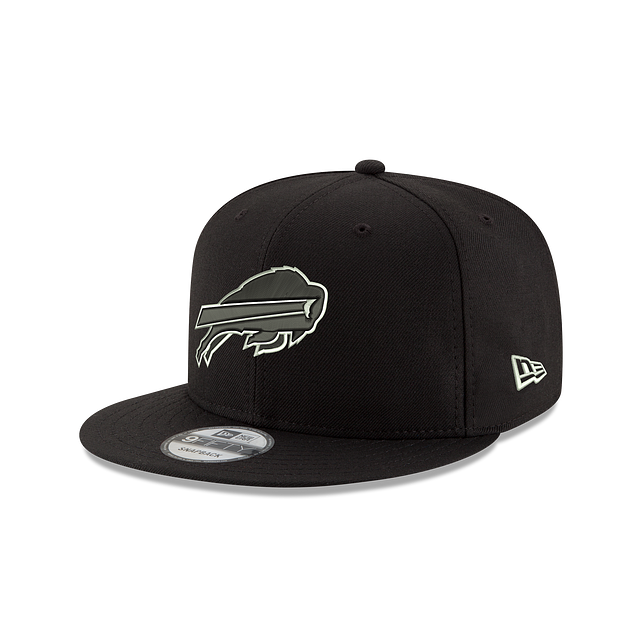 Buffalo Bills New Era Black 9Fifty Snapback Adjustable Hat
