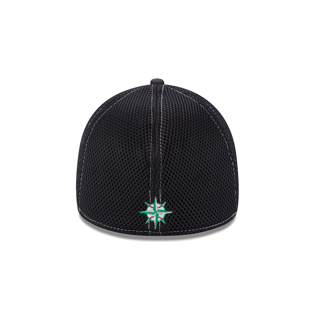 Seattle Mariners New Era Navy Blue Neo 39Thirty Flex Fit 3930 Hat