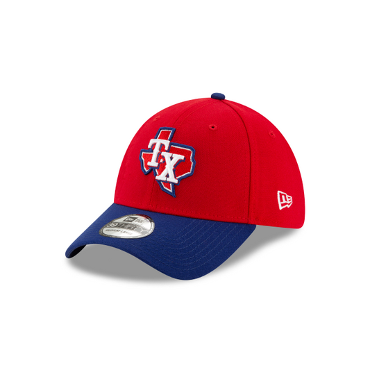 Texas Rangers New Era Red Team Classic 39Thirty Flex Fit Hat
