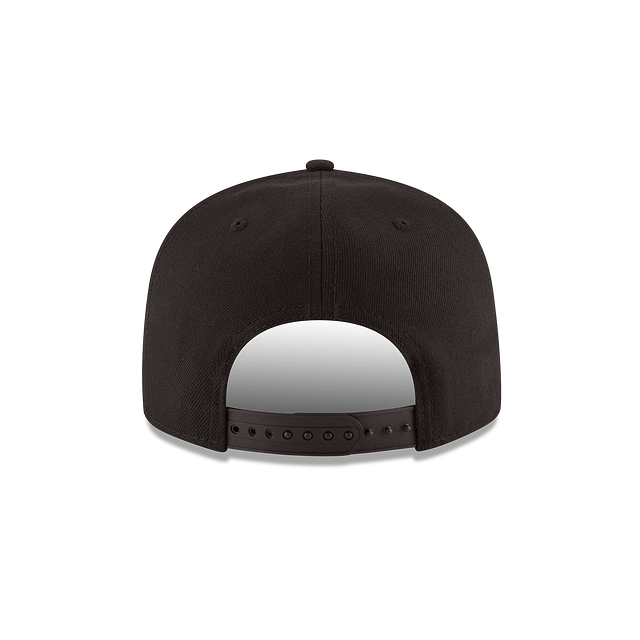 Los Angeles Lakers New Era Black 9Fifty Basic Snapback Adjustable Hat