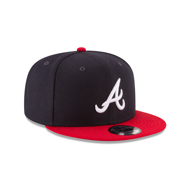 Atlanta Braves New Era Navy Blue 9Fifty MLB Snapback Adjustable Hat