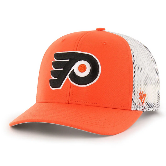 Philadelphia Flyers '47 Brand Orange Trucker Adjustable Hat