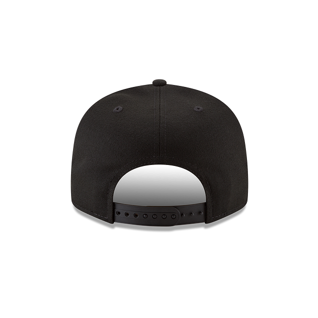 Philadelphia 76ers New Era Black 9Fifty Basic Snapback Adjustable Hat