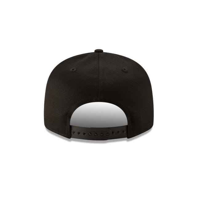 New Orleans Saints New Era Black 9Fifty Basic Snapback Adjustable Hat